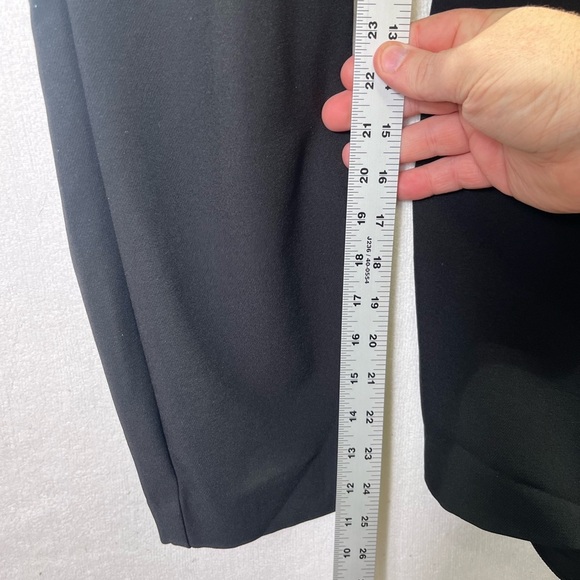 Express Black Dress Pants Womens 14s Short Plus size Office Casual work 2393 - Picture 7 of 9